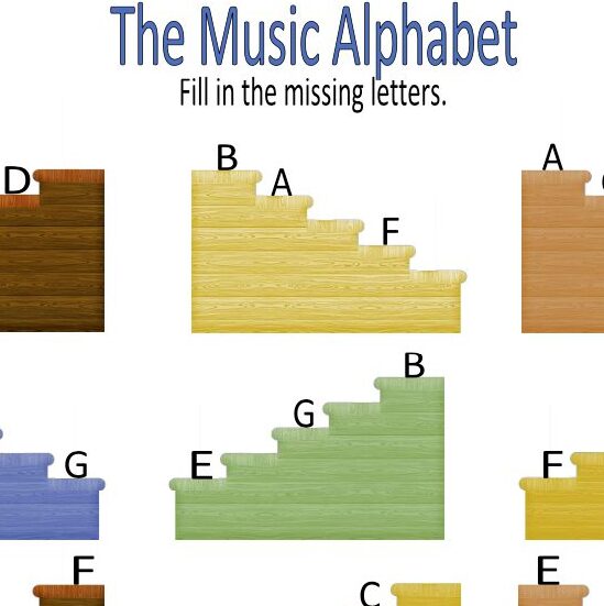 A picture of the alphabet with different colors.