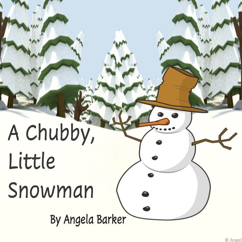 A chubby little snowman by angela barker