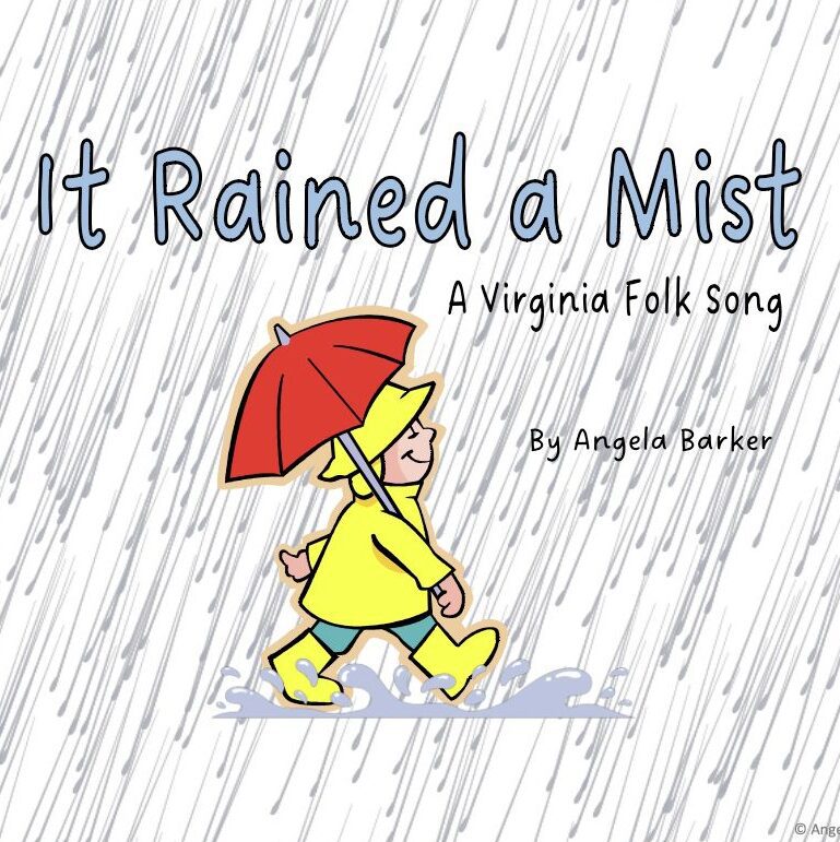 A picture of the cover of it rained a mist.