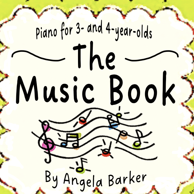 A picture of the cover for the music book.