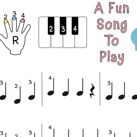 A fun song to play with the piano